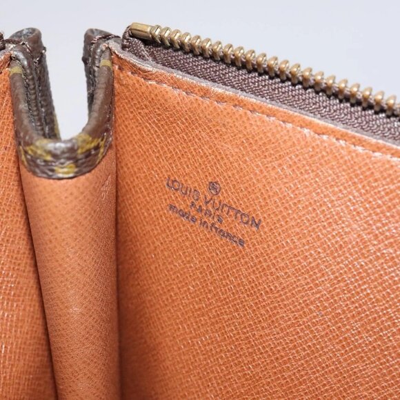 LOUIS VUITTON Monogram Posh Documents Clutch Bag M53456 LV Auth EC947 - Picture 13 of 16